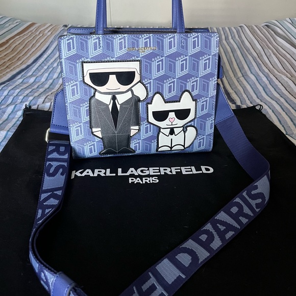 Karl Lagerfeld Maybelle crossbody satchel - Picture 1 of 3